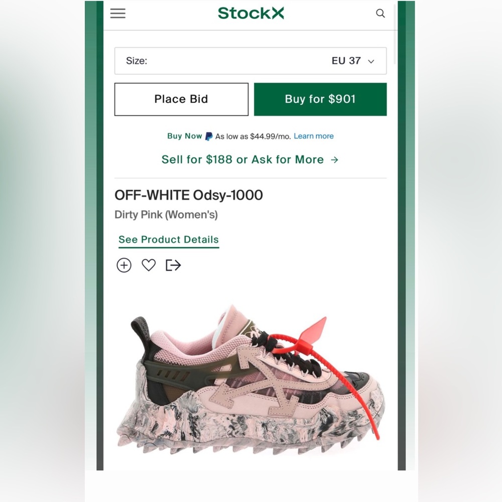 OFF WHITE ODYSY SNEAKERS